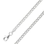Panzerkette 3.2mm Cuban Link Chain Silber 925