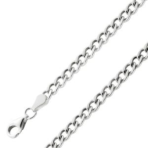 Panzerkette Cuban Link Chain Silber 925