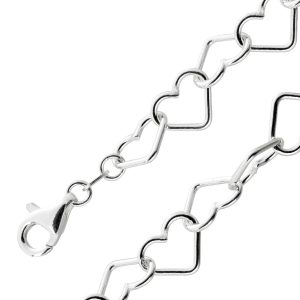 Halskette Silber 925 Herzkette