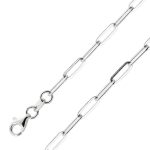 Paperclip Halskette 2.5mm Silber 925