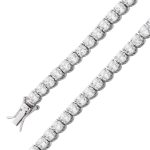 Tennis Armband Silber 925 weisse Zirkonia