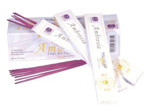 Berk Ambrosia Räucherstäbchen HS-100 12 Pack zus. 120 Stäbchen