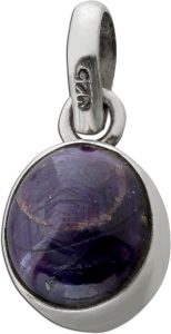 Rubin Anhänger Silber 925 roter Sternrubin 19ct.