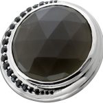 Mondstein Anhänger Silber schwarze Spinell Edelsteine