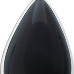 Onyx Anhänger Silber 925 schwarzer Edelstein 30ct