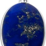 Lapislazuli Anhänger Silber 925 blauer Edelstein 30ct