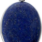 Lapislazuli Anhänger Silber 925 blauer Edelstein 85ct