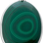 Malachit Anhänger Silber 925 grüner Edelstein 100ct