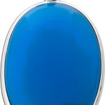 Chalzedon Anhänger Silber 925 himmelblauer Edelstein 35ct