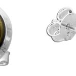 Labradorit Ohrstecker Silber 925 braune Natur Edelsteine 7.5ct