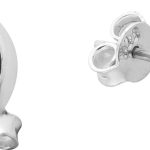 Onyx Ohrstecker Silber 925 schwarze Natur Edelsteine 7.5ct