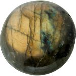 Labradorit Anhänger braun grün goldener Edelstein 111.55ct