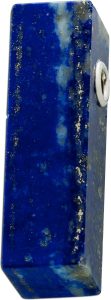 Lapislazuli Anhänger Silber 925 tiefblauer Natur Edelstein