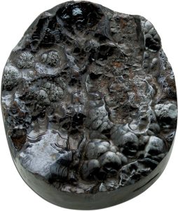 Boulder Hämatit Anhänger Muttergestein Matrix